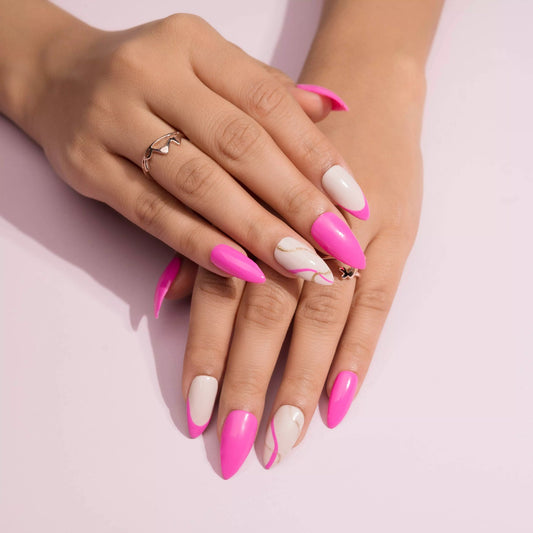 Colour Splash - Pink is my Fav! Press-on Nails Set