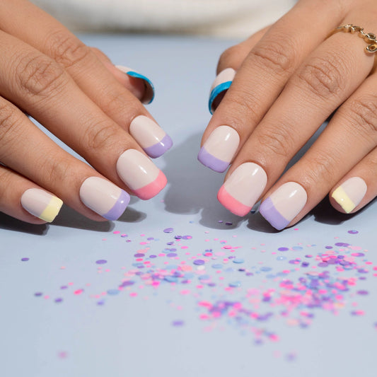 Rainbow French Tips Kit