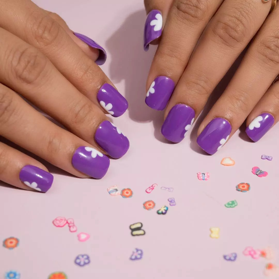 My Floral So Pretty Press-on Nails