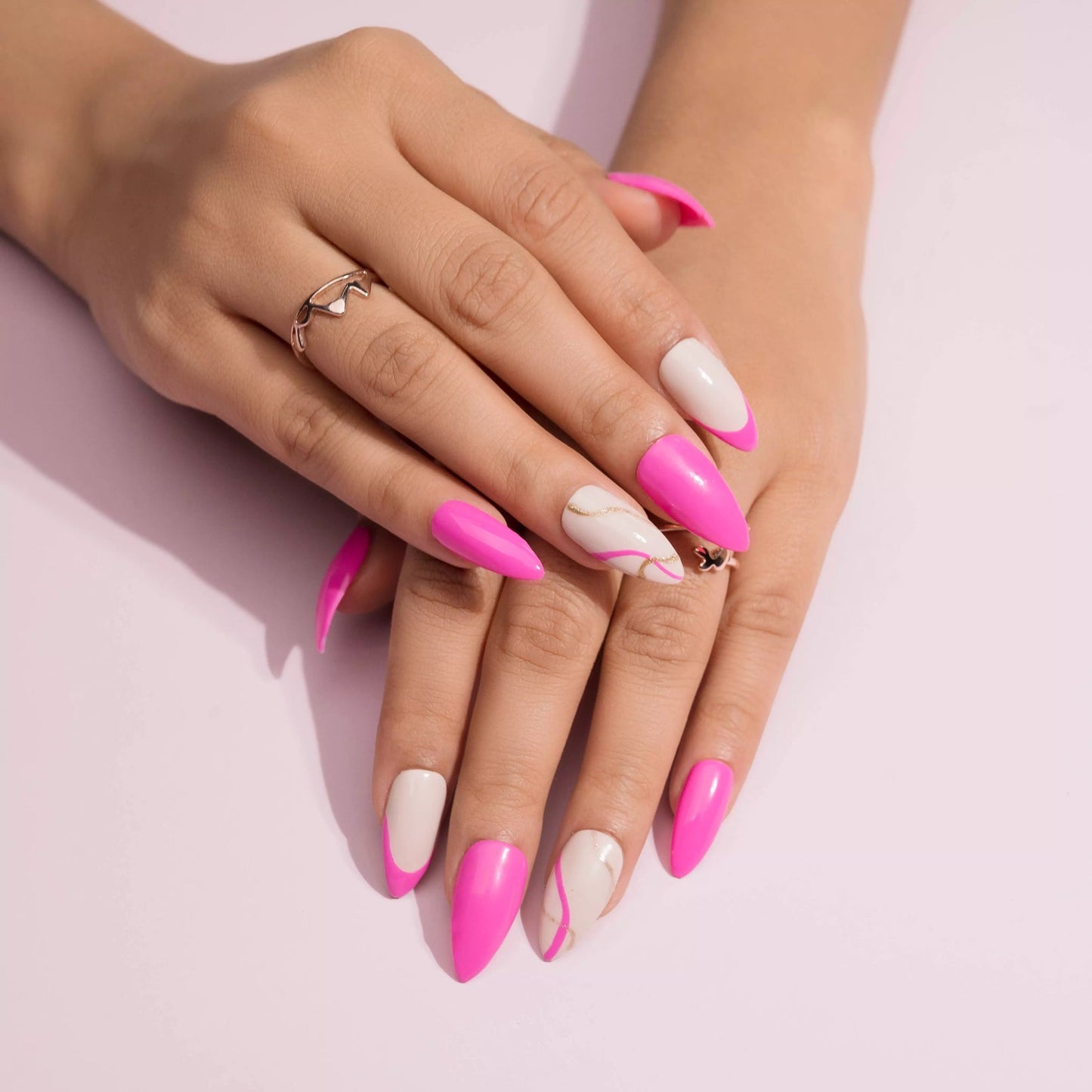 Colour Splash - Pink is my Fav! Press-on Nails Set
